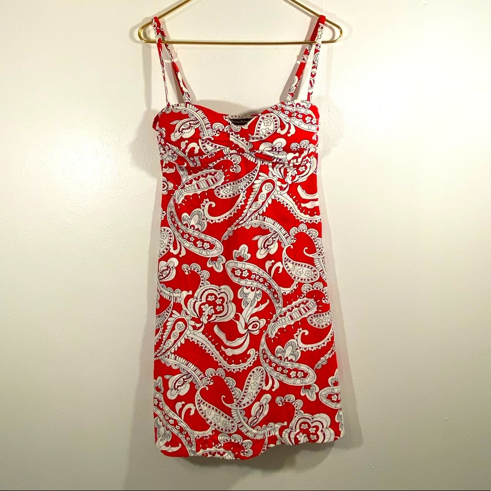 Tommy Bahama Red and White dress